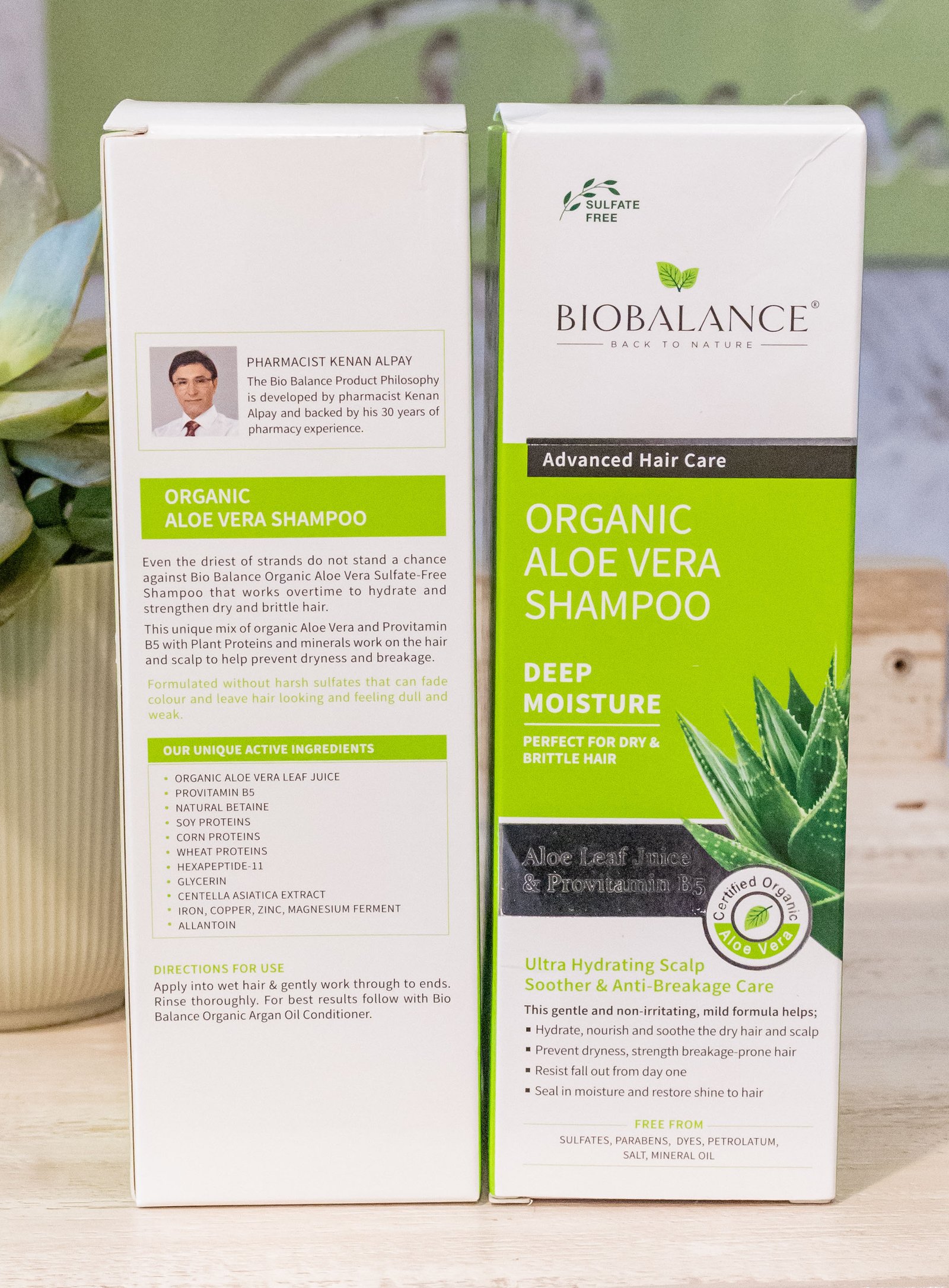 Organic Aloe vera Shampoo